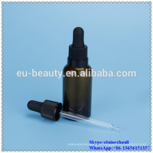 30ml glass bottle dropper with tamper evident dropper